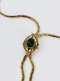 Vintage Adjustable Gold-Plated Necklace