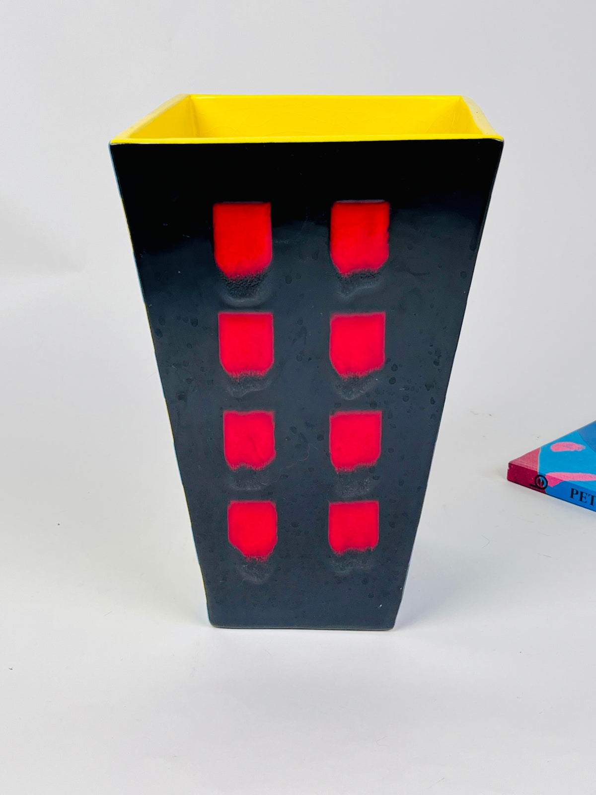 Postmodern Ceramic Waste Basket