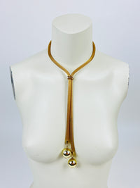 Vintage Adjustable Bauble Necklace