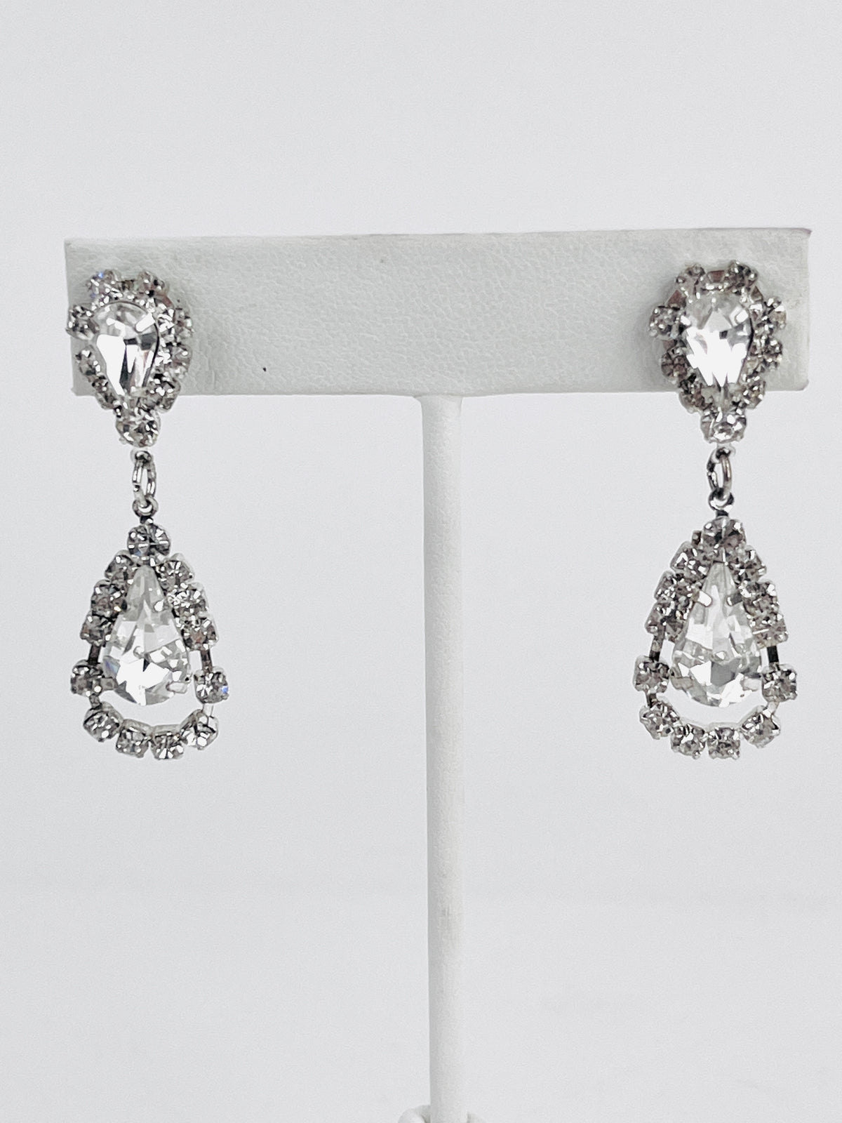 Vintage Rhinestone Earrings