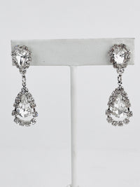 Vintage Rhinestone Earrings