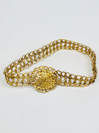 Vintage Braided Wire Belt