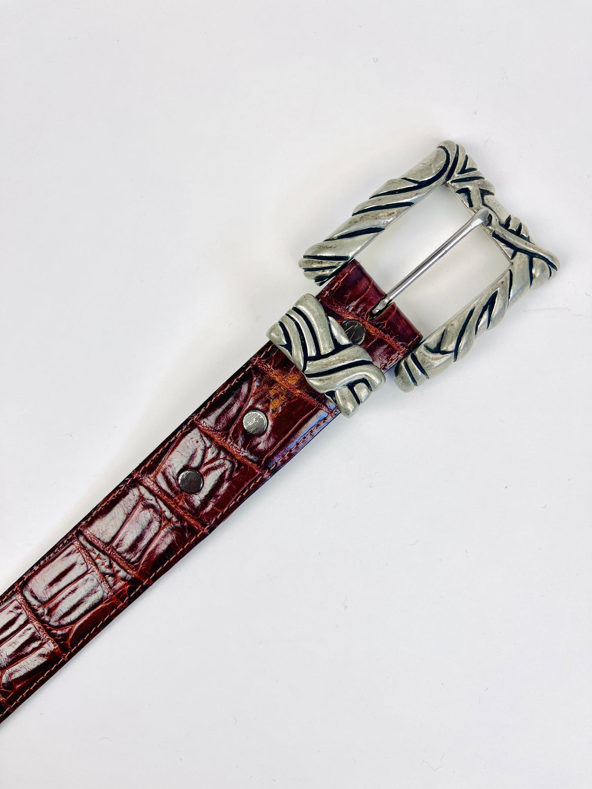 Vintage Italian Calfskin Vicenza Belt