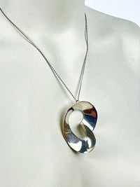 Sterling Silver Modernist Necklace