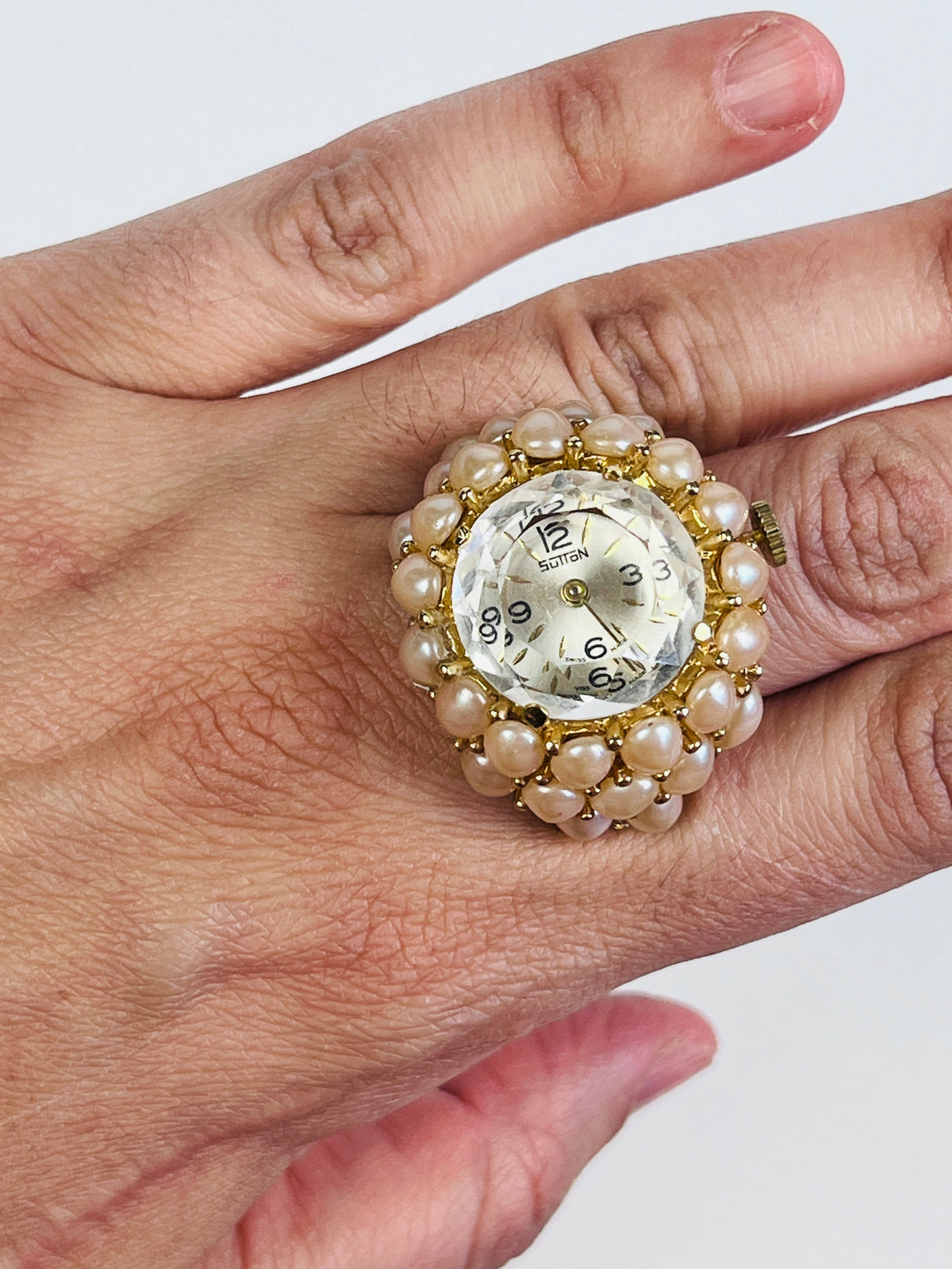 Rare Vintage Sutton Ring Watch