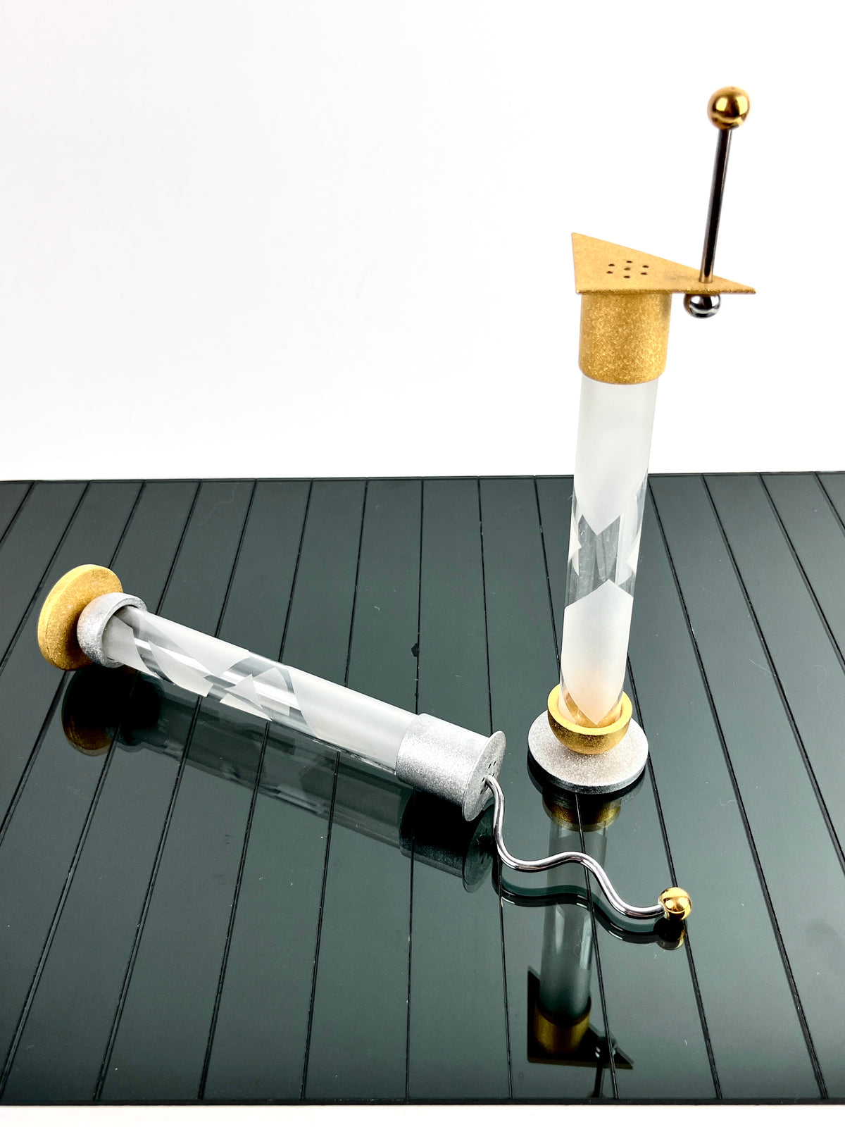 Postmodern Salt & Pepper Shakers by Bruce MacDonald BRM Studios