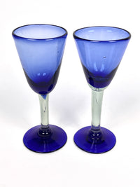 Vintage Blown Glass Stemware