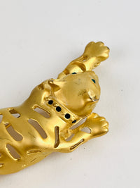 Vintage Tiger Brooch