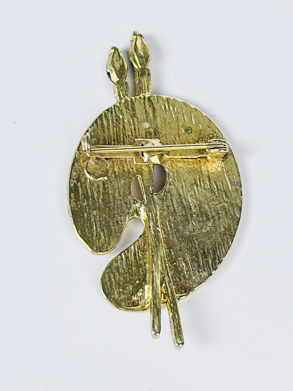Vintage Artist Palette Brooch