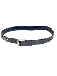Vintage Woven Leather Belt