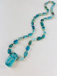 Vintage Scarab Necklace