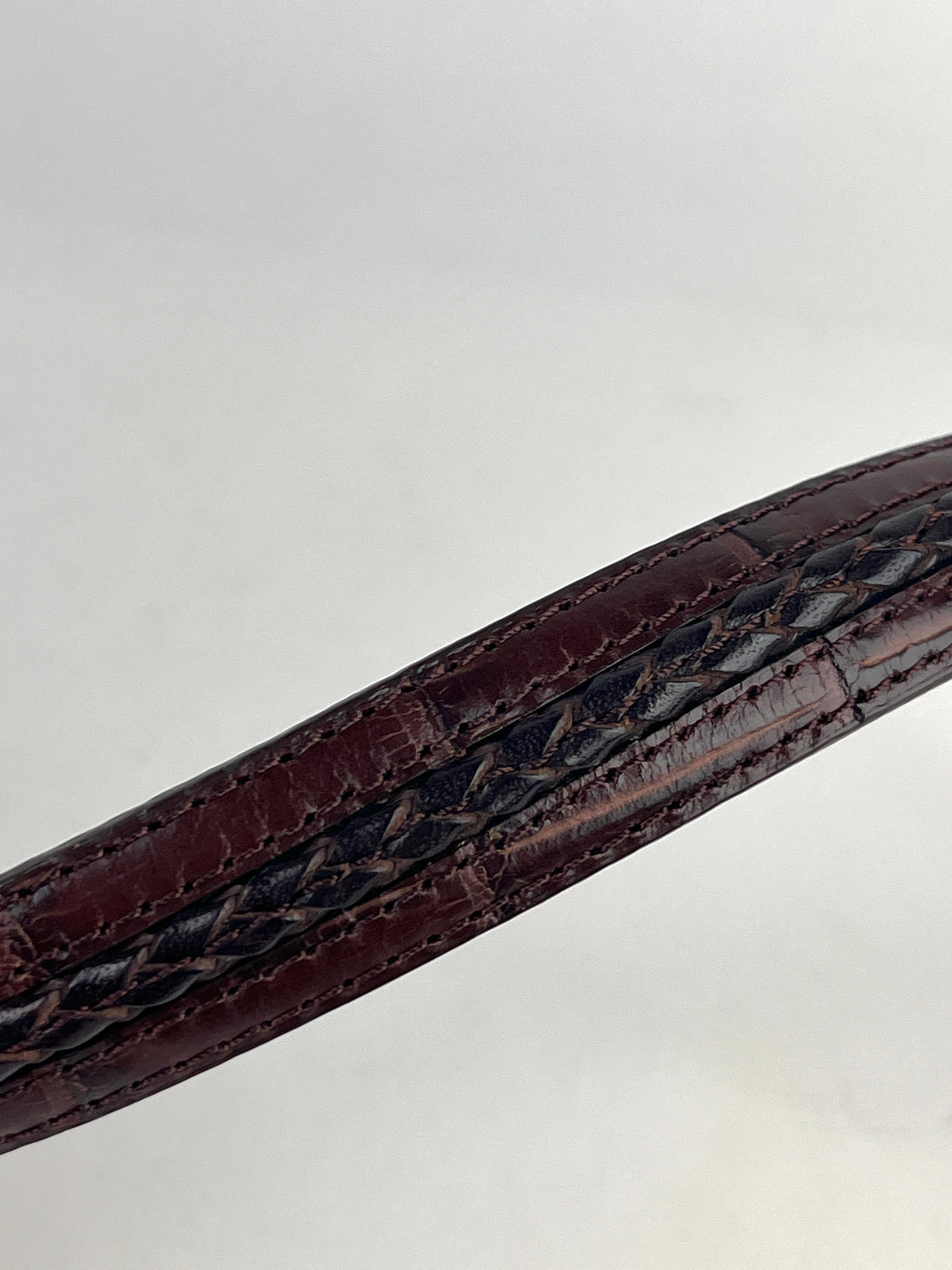 90s Vintage Leather Brighton Belt
