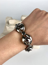 Vintage Modernist Link Bracelet