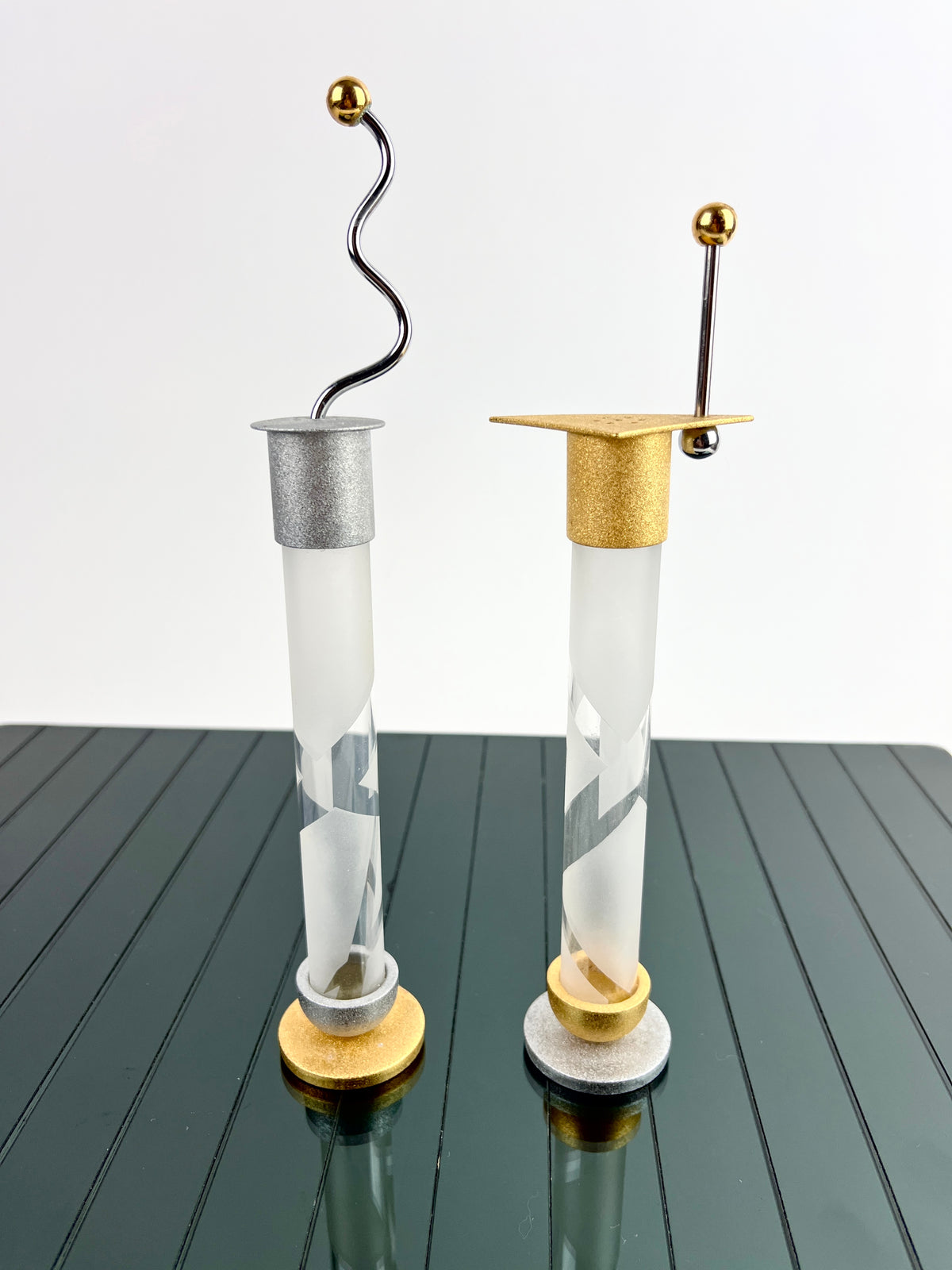 Postmodern Salt & Pepper Shakers by Bruce MacDonald BRM Studios