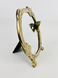 Brass Art Nouveau Mirror
