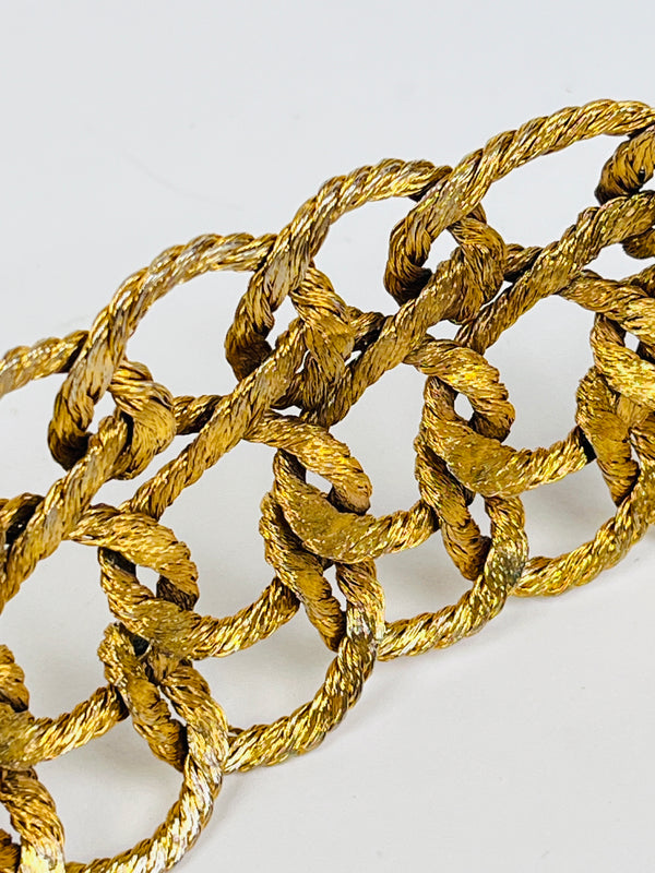 Vintage Braided Wire Belt