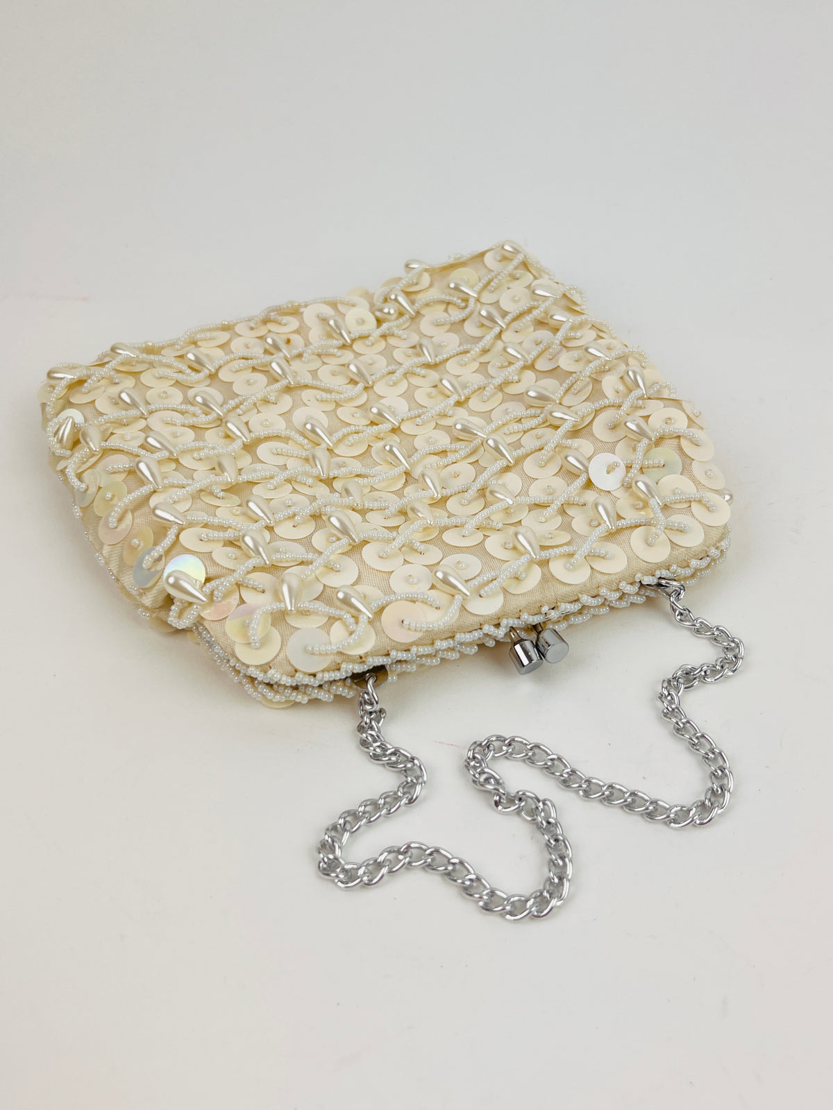 Vintage Hand-Beaded Bag