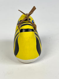 Vintage Japanese Zodiac Clay Bell - Tiger