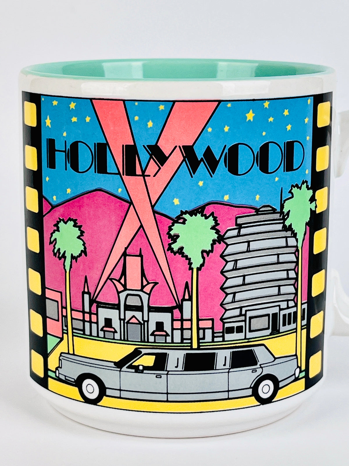 Vintage 90s Hollywood Mug
