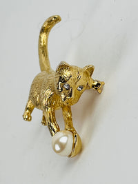 Vintage Replica of Tiffany & Co Cat Brooch