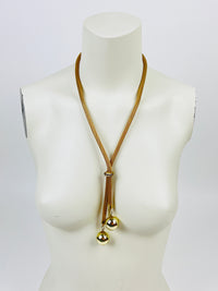 Vintage Adjustable Bauble Necklace