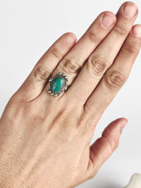 Vintage Navajo Sterling & Turquoise Ring