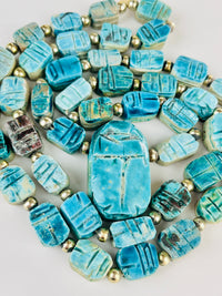 Vintage Scarab Necklace