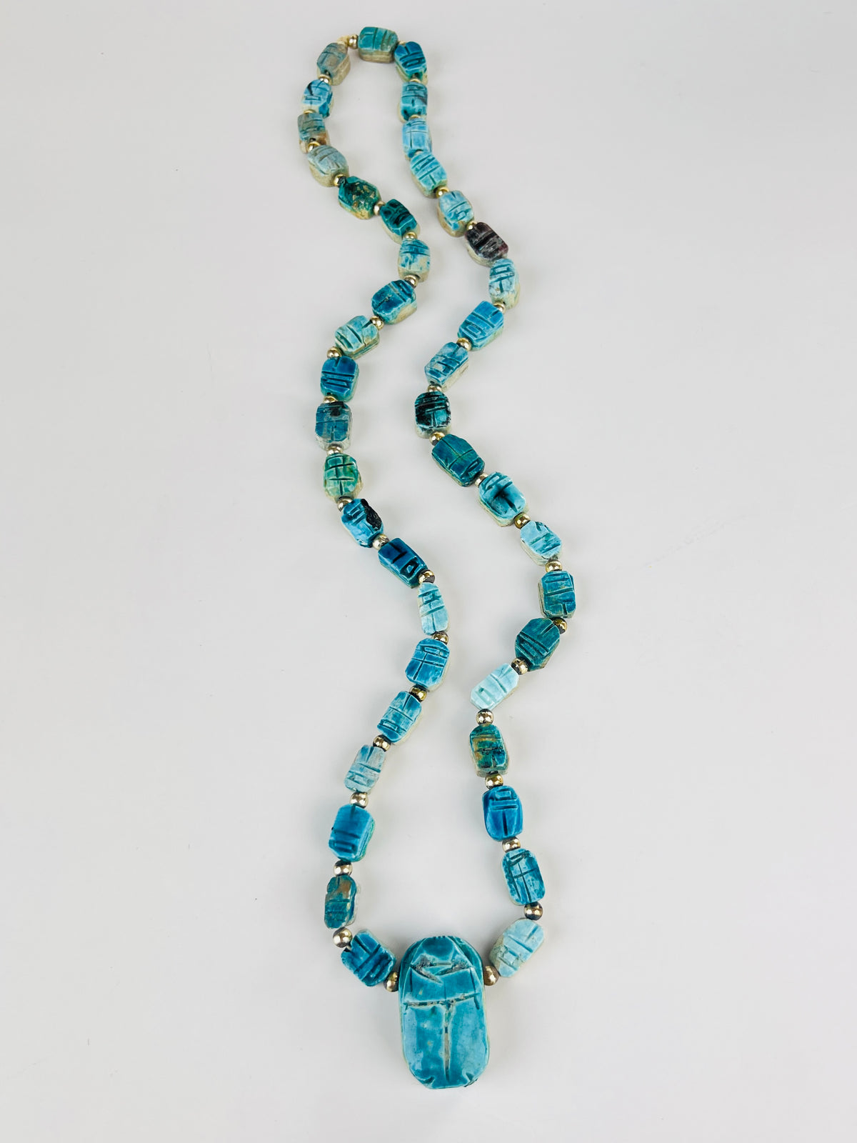 Vintage Scarab Necklace