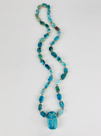 Vintage Scarab Necklace