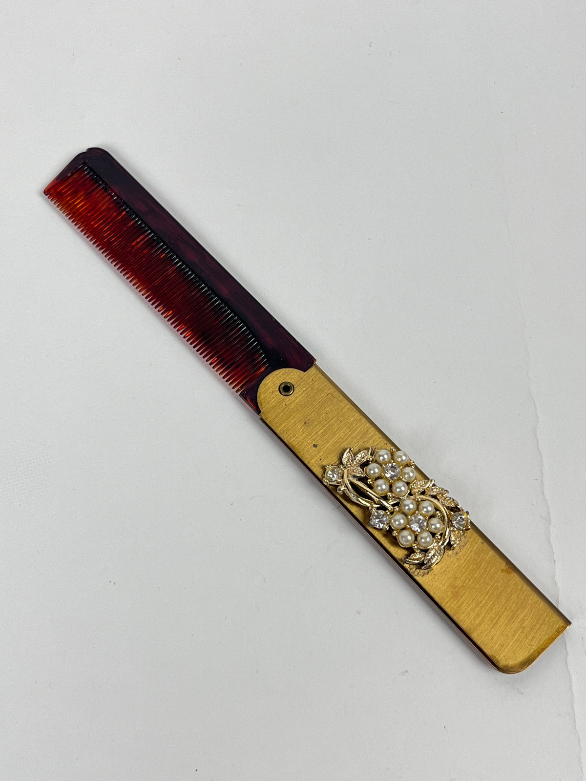 Vintage Art Deco Folding Comb