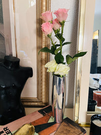 Vintage Nambé Spiral Vase