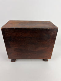 Vintage Stone and Wood Box