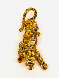 Large Vintage Tiger Brooch