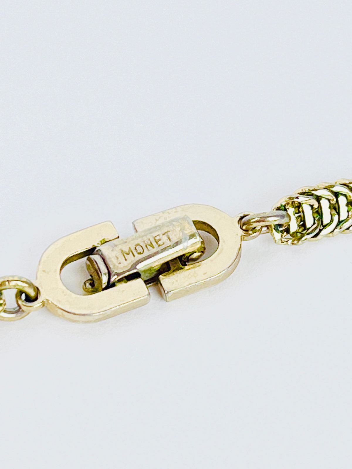 Vintage Monet Slide Necklace