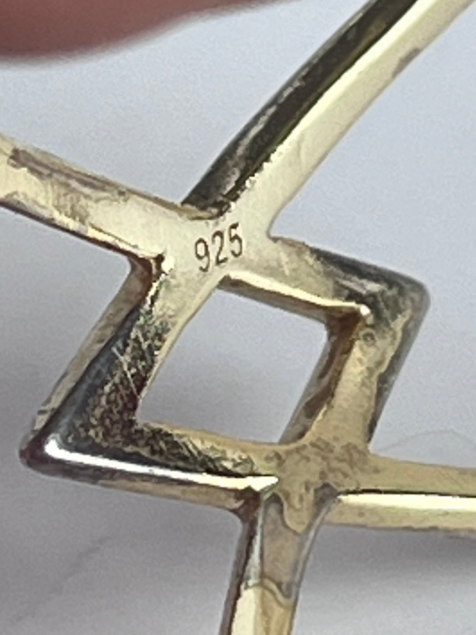 Sterling Silver Cage Ring