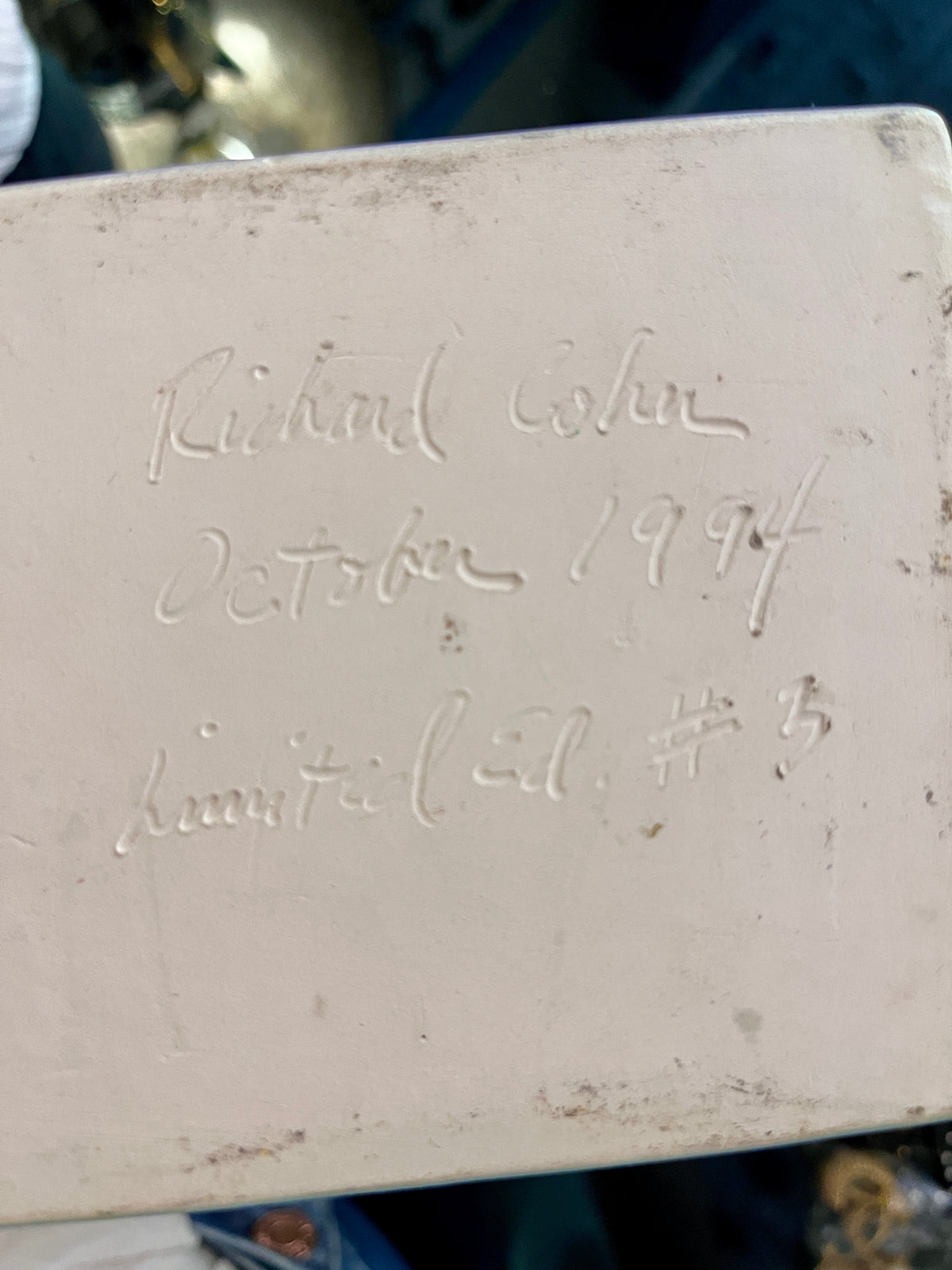 Postmodern Ceramic Waste Basket