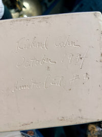 Postmodern Ceramic Waste Basket