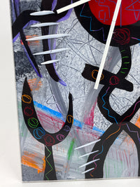 Vintage Postmodern Clock by David Scherer