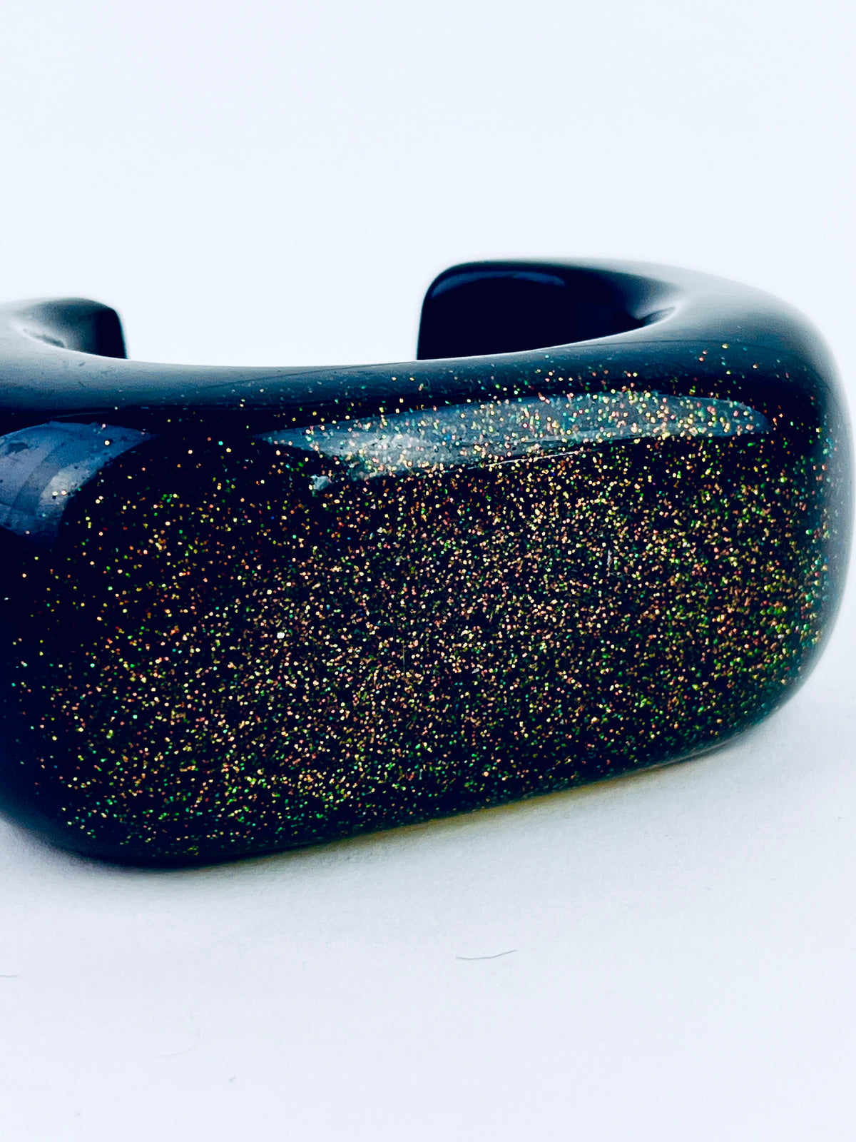 Vintage Lucite Cuff by Jim McCullough