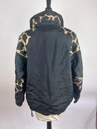 Vintage Animal Print Windbreaker Jacket