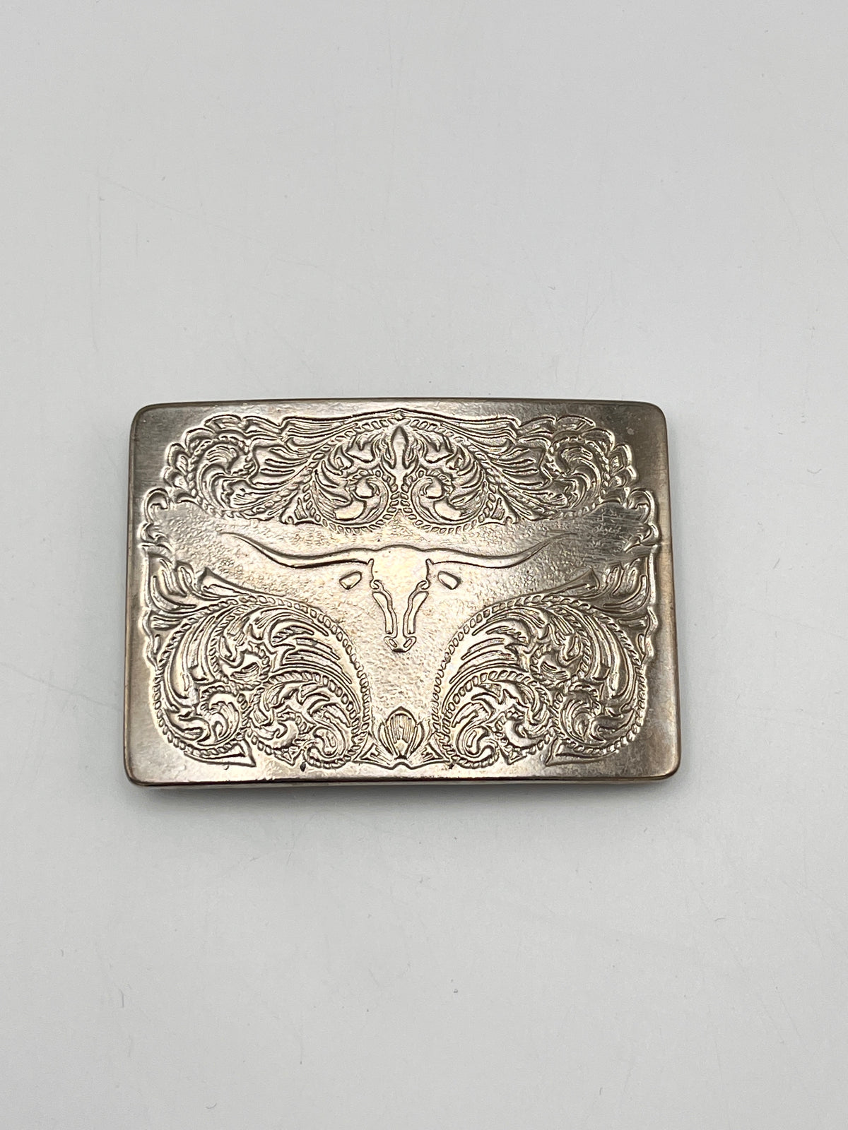 Vintage Steer Belt Buckle