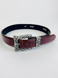 Vintage Italian Calfskin Vicenza Belt