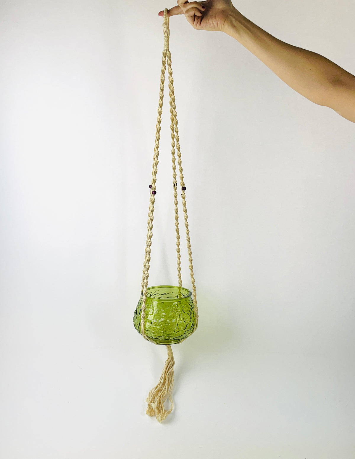 Vintage Hanging Planter