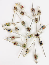 Vintage Silver-Plated Cocktail Picks - 20pc Set