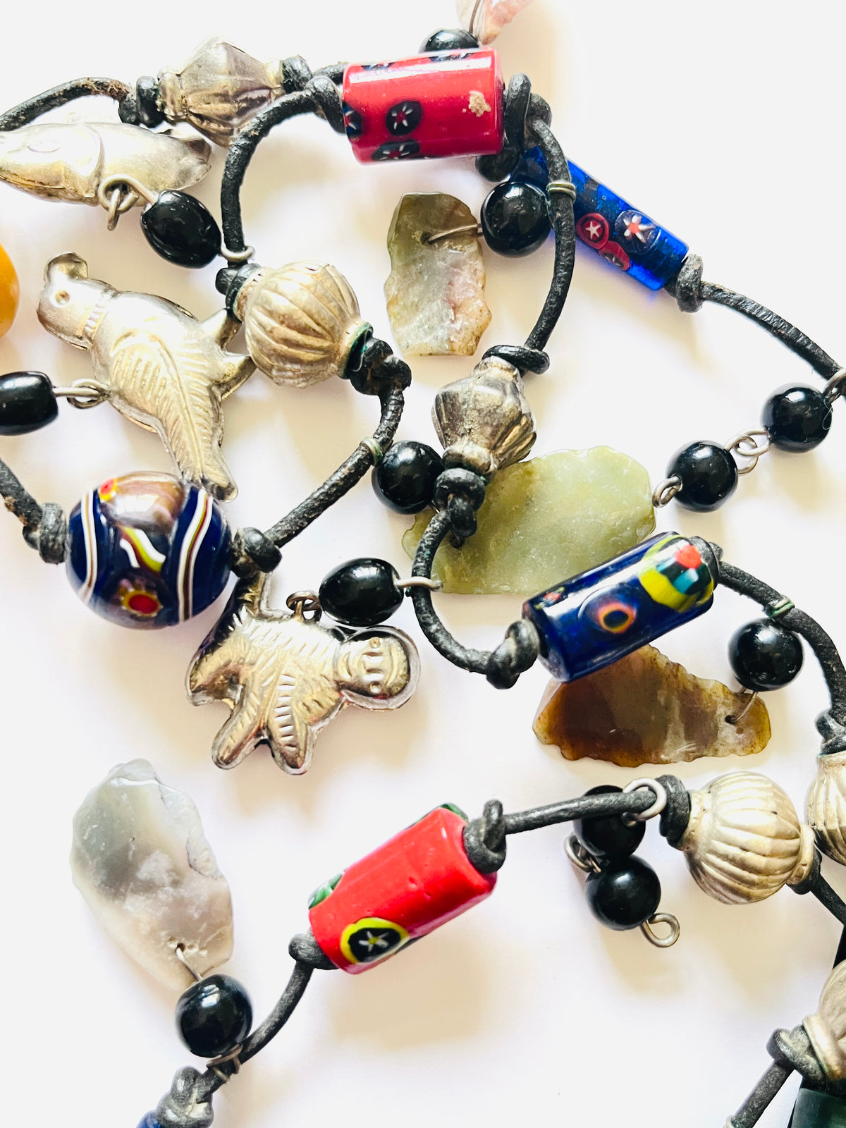 Vintage Trade Beads Necklace
