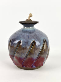 Studio Pottery Oil Lamp