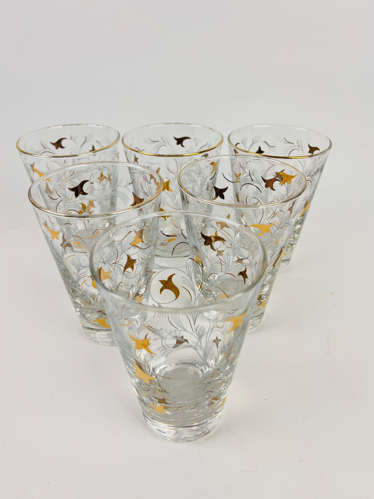 Vintage Gold-Plated Glasses