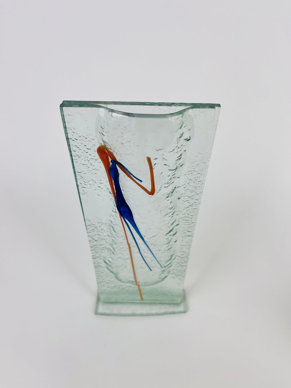 Vintage Handmade Glass Vase