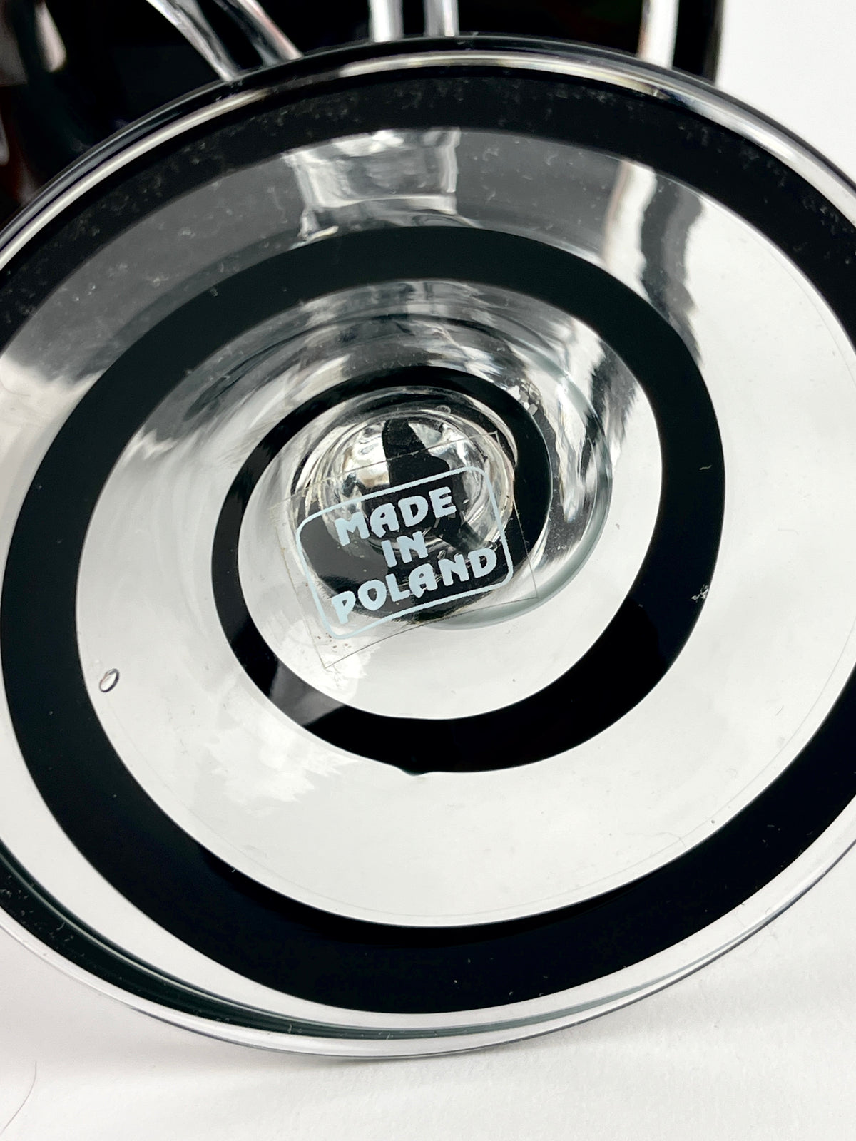 Vintage Blown Glass Compote Dish