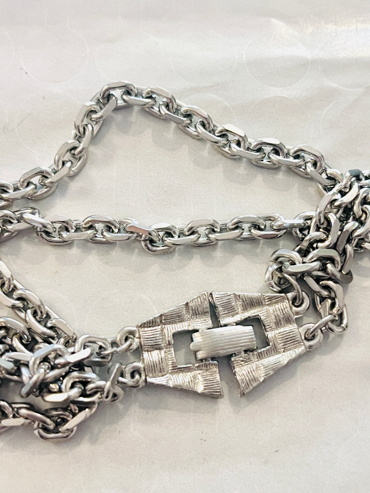 Vintage Silver Statement Necklace